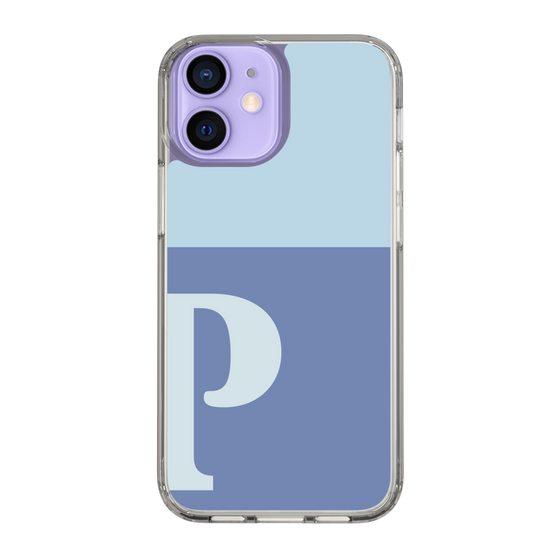 Slim Protection Case［ Original - initial two tone - P blue ］