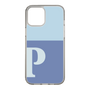 Slim Protection Case［ Original - initial two tone - P blue ］