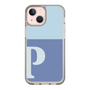 Slim Protection Case［ Original - initial two tone - P blue ］