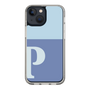 Slim Protection Case［ Original - initial two tone - P blue ］