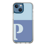 Slim Protection Case［ Original - initial two tone - P blue ］