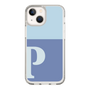 Slim Protection Case［ Original - initial two tone - P blue ］