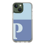 Slim Protection Case［ Original - initial two tone - P blue ］