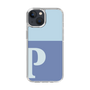 Slim Protection Case［ Original - initial two tone - P blue ］