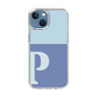 Slim Protection Case［ Original - initial two tone - P blue ］