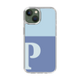 Slim Protection Case［ Original - initial two tone - P blue ］