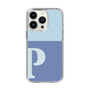 Slim Protection Case［ Original - initial two tone - P blue ］