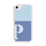 Slim Protection Case［ Original - initial two tone - P blue ］