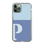 Slim Protection Case［ Original - initial two tone - P blue ］