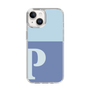 Slim Protection Case［ Original - initial two tone - P blue ］