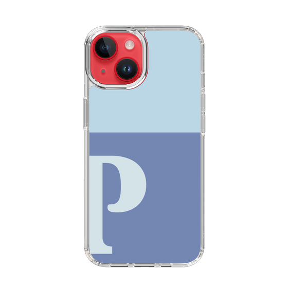 Slim Protection Case［ Original - initial two tone - P blue ］
