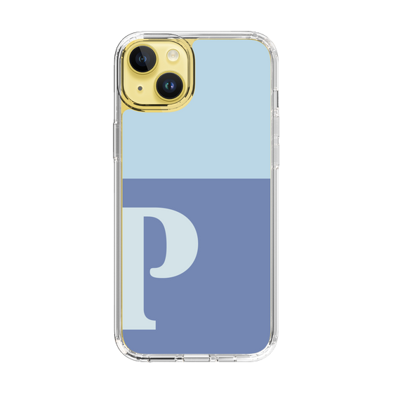 Slim Protection Case［ Original - initial two tone - P blue ］