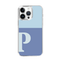 Slim Protection Case［ Original - initial two tone - P blue ］