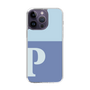 Slim Protection Case［ Original - initial two tone - P blue ］