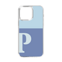 Slim Protection Case［ Original - initial two tone - P blue ］