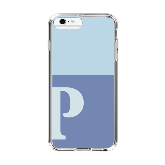 Slim Protection Case［ Original - initial two tone - P blue ］