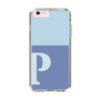 Slim Protection Case［ Original - initial two tone - P blue ］