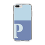 Slim Protection Case［ Original - initial two tone - P blue ］