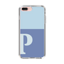 Slim Protection Case［ Original - initial two tone - P blue ］