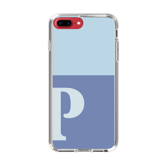 Slim Protection Case［ Original - initial two tone - P blue ］