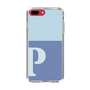 Slim Protection Case［ Original - initial two tone - P blue ］