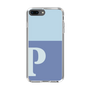 Slim Protection Case［ Original - initial two tone - P blue ］