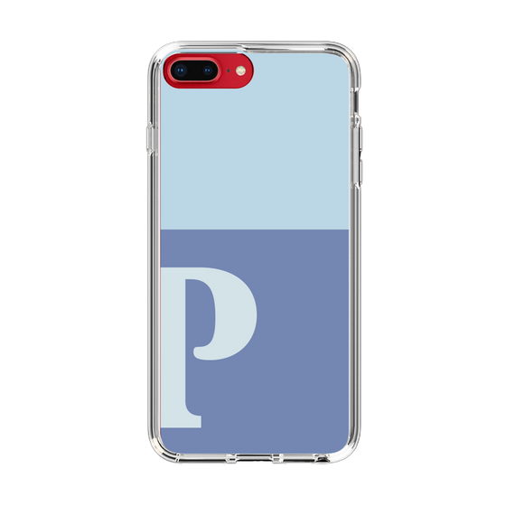 Slim Protection Case［ Original - initial two tone - P blue ］