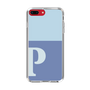 Slim Protection Case［ Original - initial two tone - P blue ］