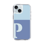 Slim Protection Case［ Original - initial two tone - P blue ］