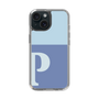 Slim Protection Case［ Original - initial two tone - P blue ］
