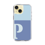 Slim Protection Case［ Original - initial two tone - P blue ］