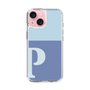Slim Protection Case［ Original - initial two tone - P blue ］
