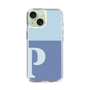 Slim Protection Case［ Original - initial two tone - P blue ］