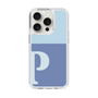 Slim Protection Case［ Original - initial two tone - P blue ］