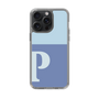 Slim Protection Case［ Original - initial two tone - P blue ］