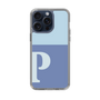 Slim Protection Case［ Original - initial two tone - P blue ］