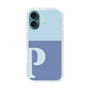 Slim Protection Case［ オリジナル - initial two tone - P blue ］