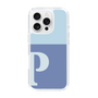 Slim Protection Case［ オリジナル - initial two tone - P blue ］