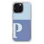 Slim Protection Case［ オリジナル - initial two tone - P blue ］