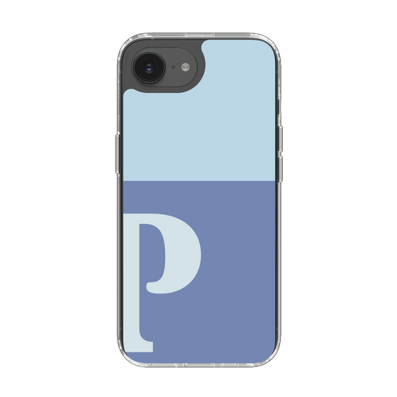 Slim Protection Case［ Original - initial two tone - P blue ］