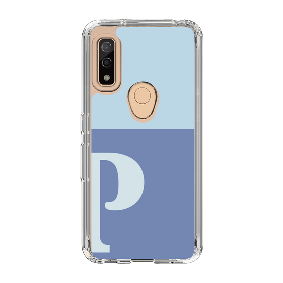 Slim Protection Case［ Original - initial two tone - P blue ］