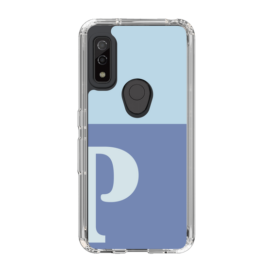Slim Protection Case［ Original - initial two tone - P blue ］