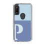 Slim Protection Case［ Original - initial two tone - P blue ］
