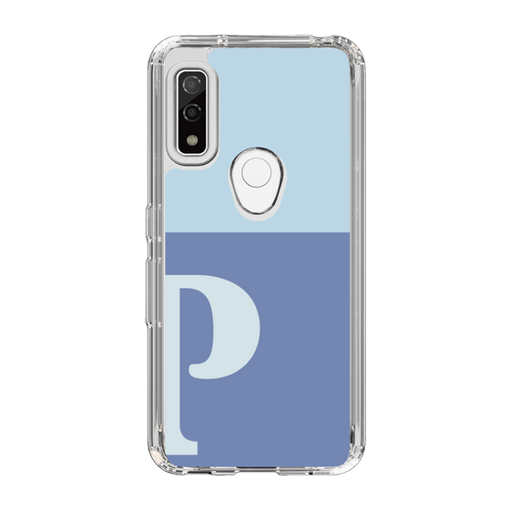 Slim Protection Case［ Original - initial two tone - P blue ］