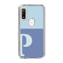 Slim Protection Case［ Original - initial two tone - P blue ］
