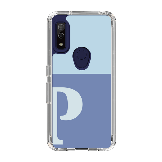 Slim Protection Case［ Original - initial two tone - P blue ］