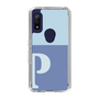 Slim Protection Case［ Original - initial two tone - P blue ］