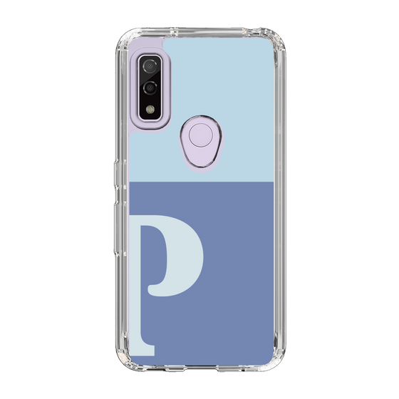 Slim Protection Case［ Original - initial two tone - P blue ］