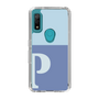 Slim Protection Case［ Original - initial two tone - P blue ］