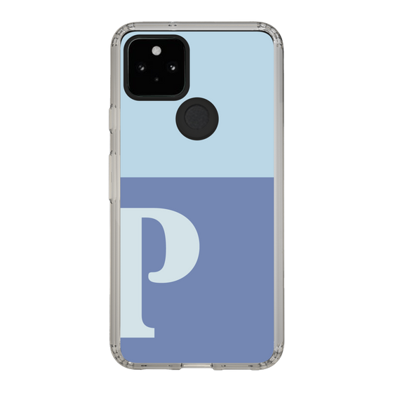 Slim Protection Case［ Original - initial two tone - P blue ］